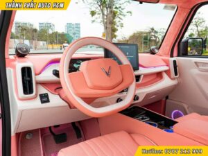 giá đổi màu nội thất VF3, đổi màu nội thất VF3, dịch vụ đổi màu nội thất VF3, Thành Phát Auto, thay đổi màu nội thất VF3