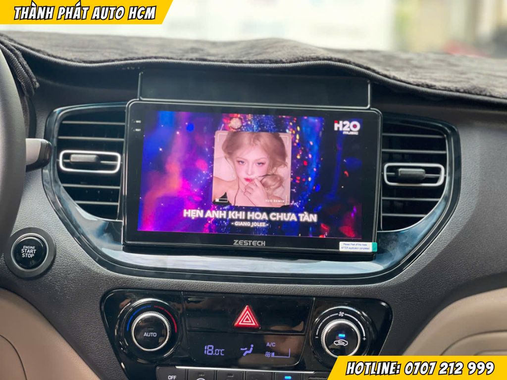 Màn hình android Zestech Z100 tại Thành Phát Auto