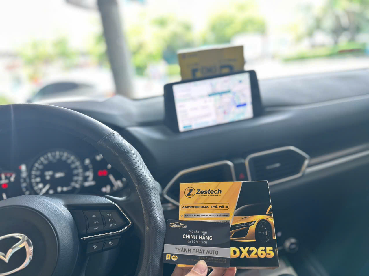 Android box zestech dx265 cho ô tô xe hơi
