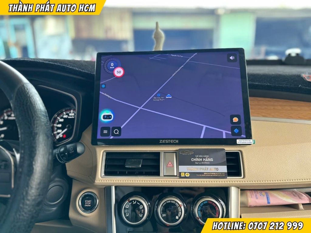 địa điểm lắp màn hình android xe limo green tphcm