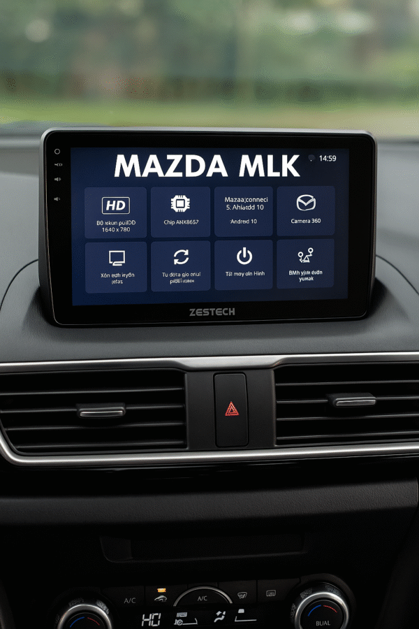 Màn Hình Zestech Mazda MLK - Ảnh 4
