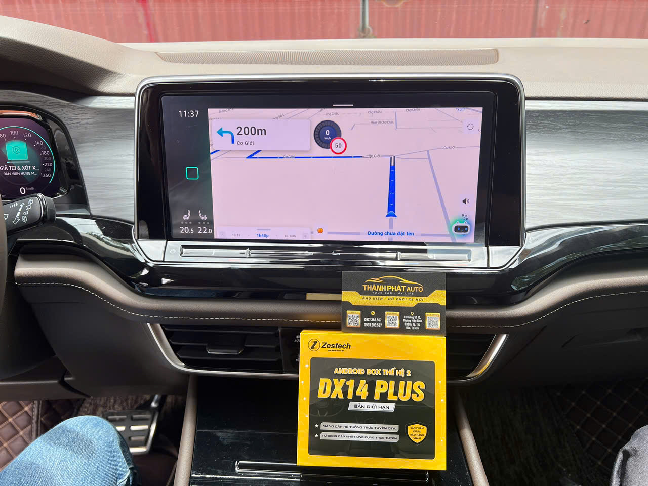 Android Box DX14 Cho Xe Viloran 380