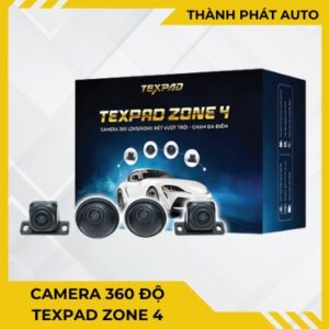 Camera 360 Độ TexPad Zone 4 Cho Ô Tô