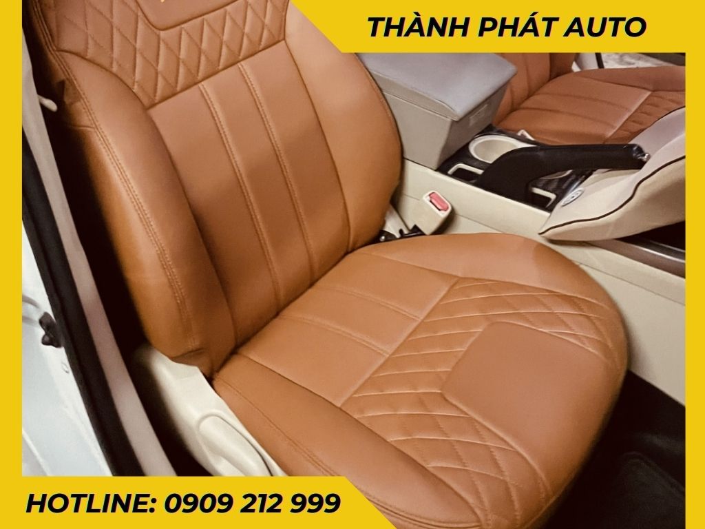 bọc ghế da cho VinFast Limo Green