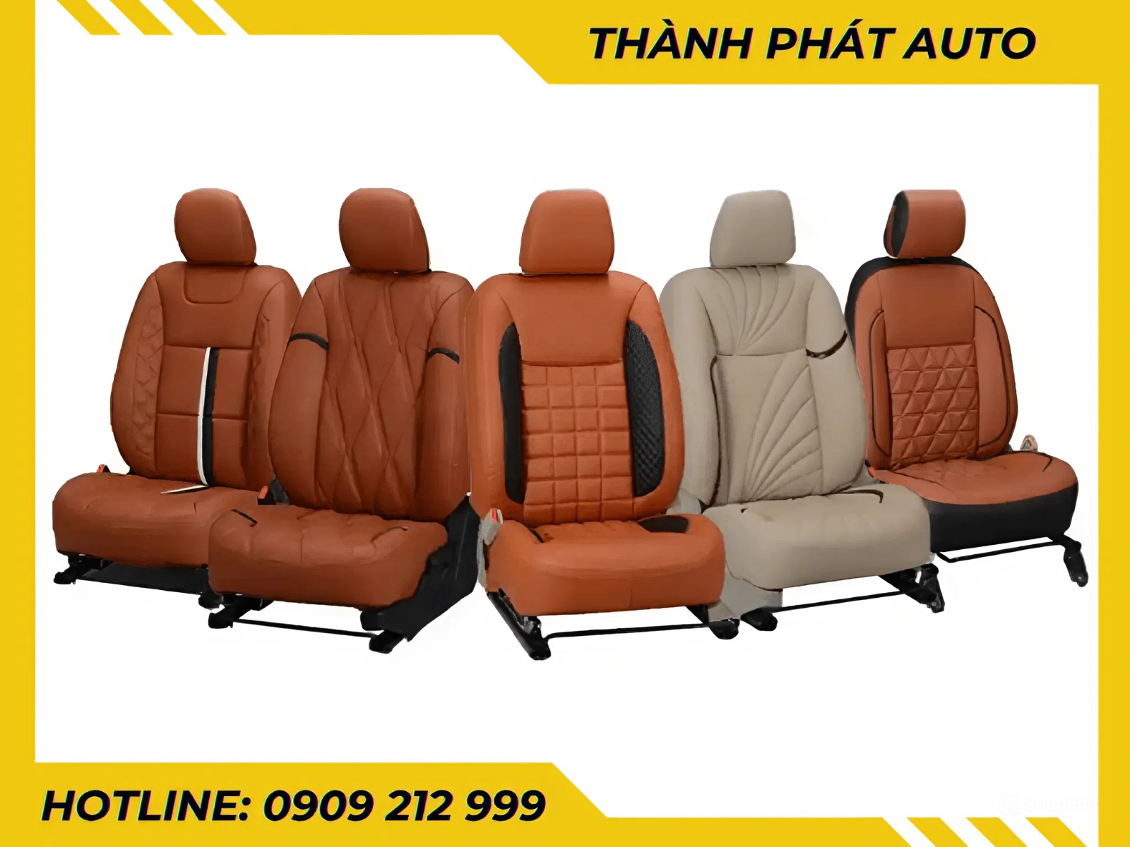 ghế da ô tô phổ biến