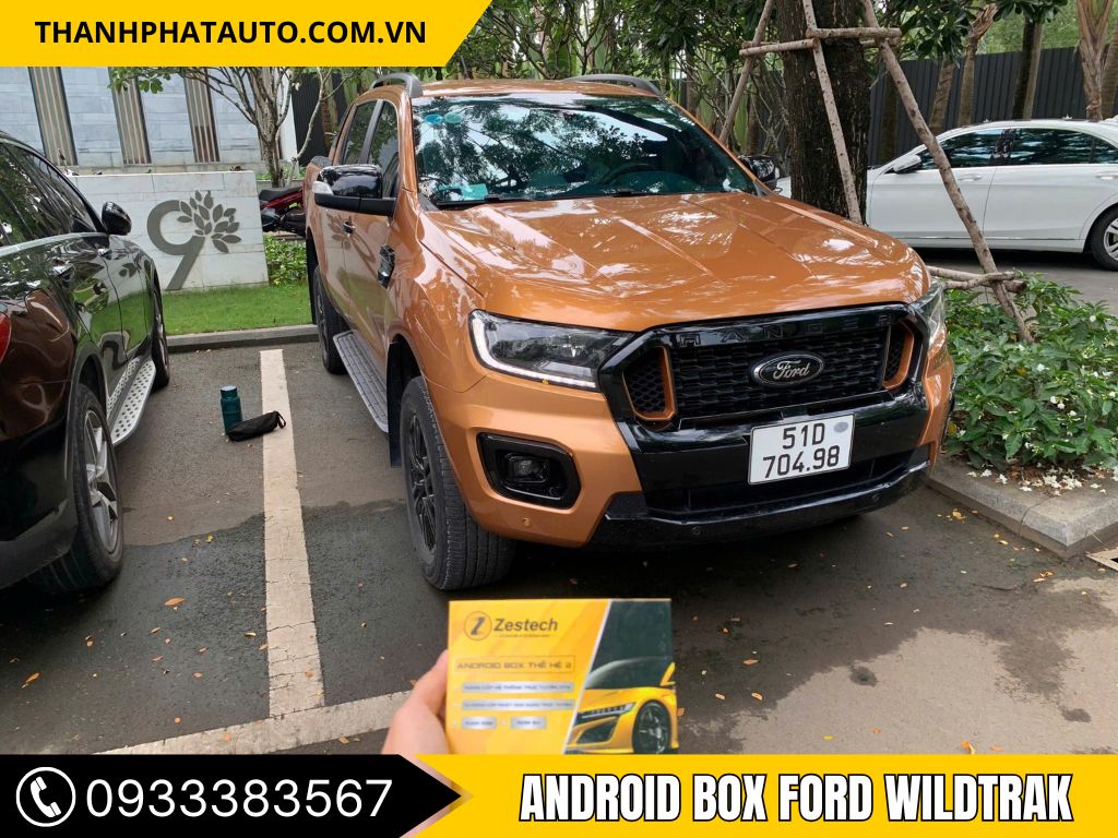 Android box DX265 cho Wildtrak