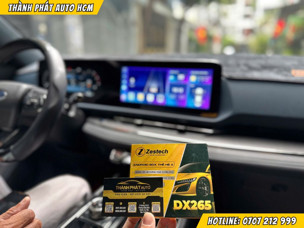Lắp Android Box DX265 Cho Xe Ford Territory