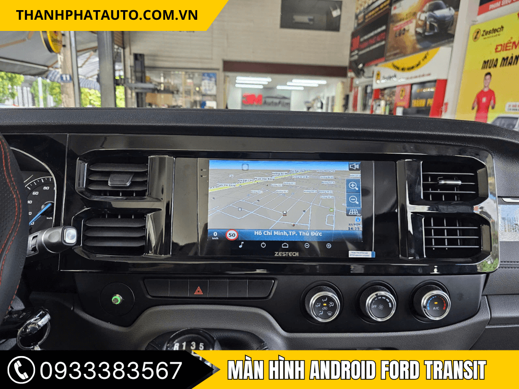 Màn Hình Android Ford Transit