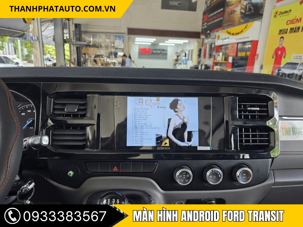 Màn Hình Android Ford Transit