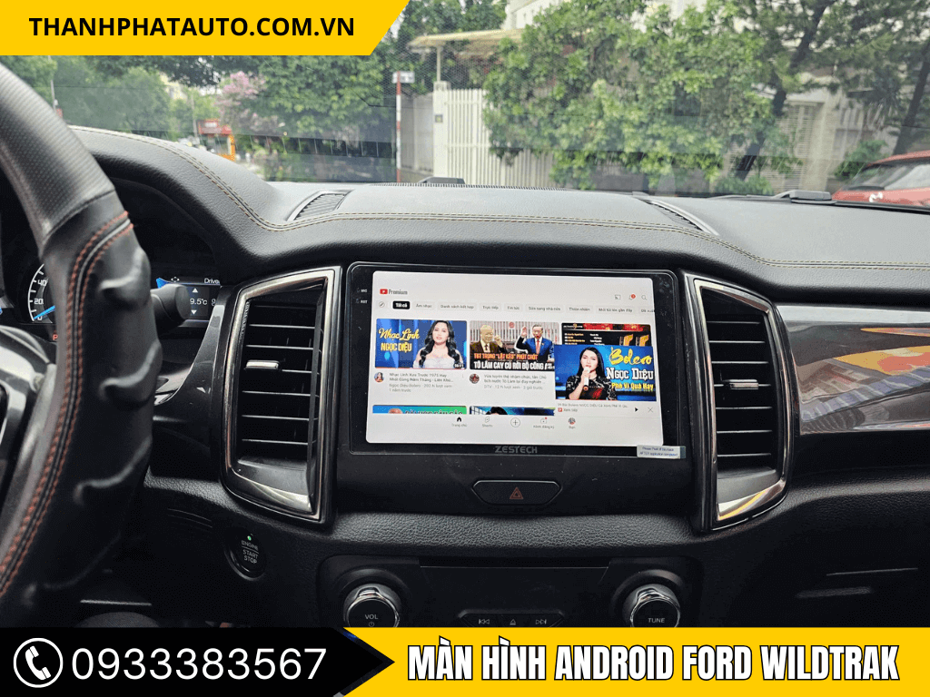 Màn Hình Android Ford Wildtrak
