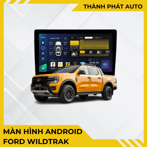 Màn Hình Android Cho Xe Ford Wildtrak
