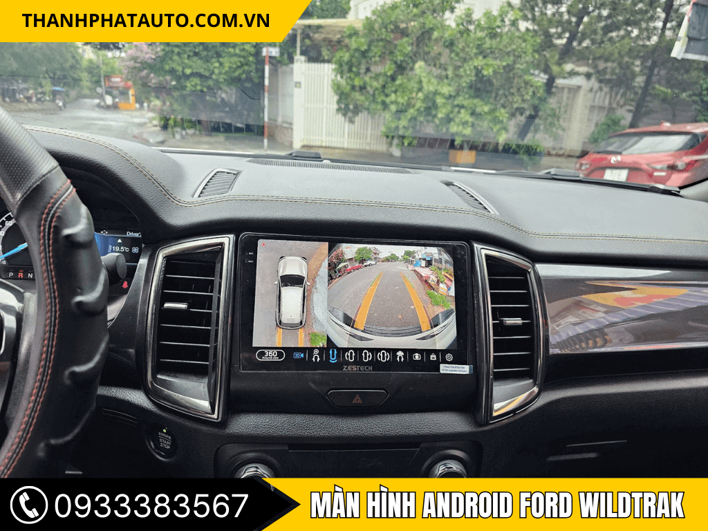 Màn Hình Android Ford Wildtrak