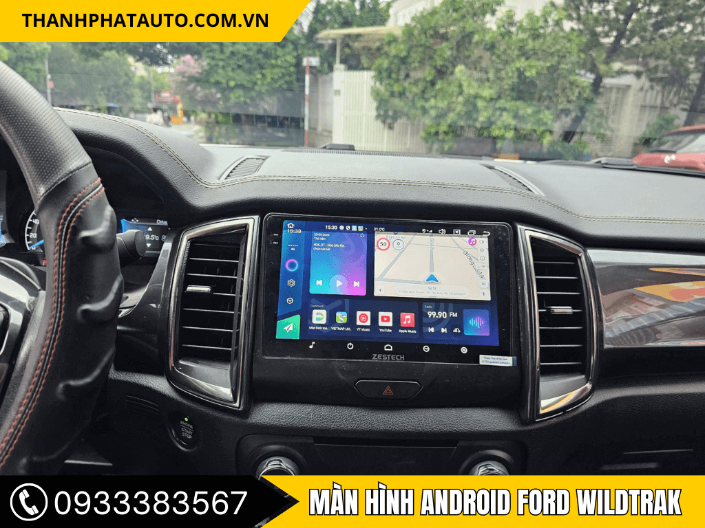 Màn Hình Android Ford Wildtrak