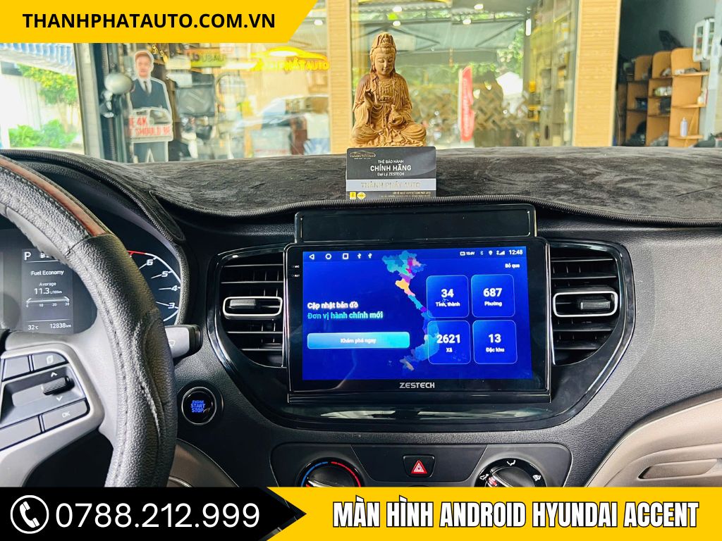 Màn hình Android Hyundai Accent 2021-2025