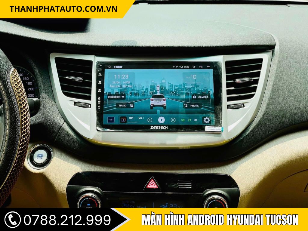Màn hình Android Hyundai Tucson 2019-2021