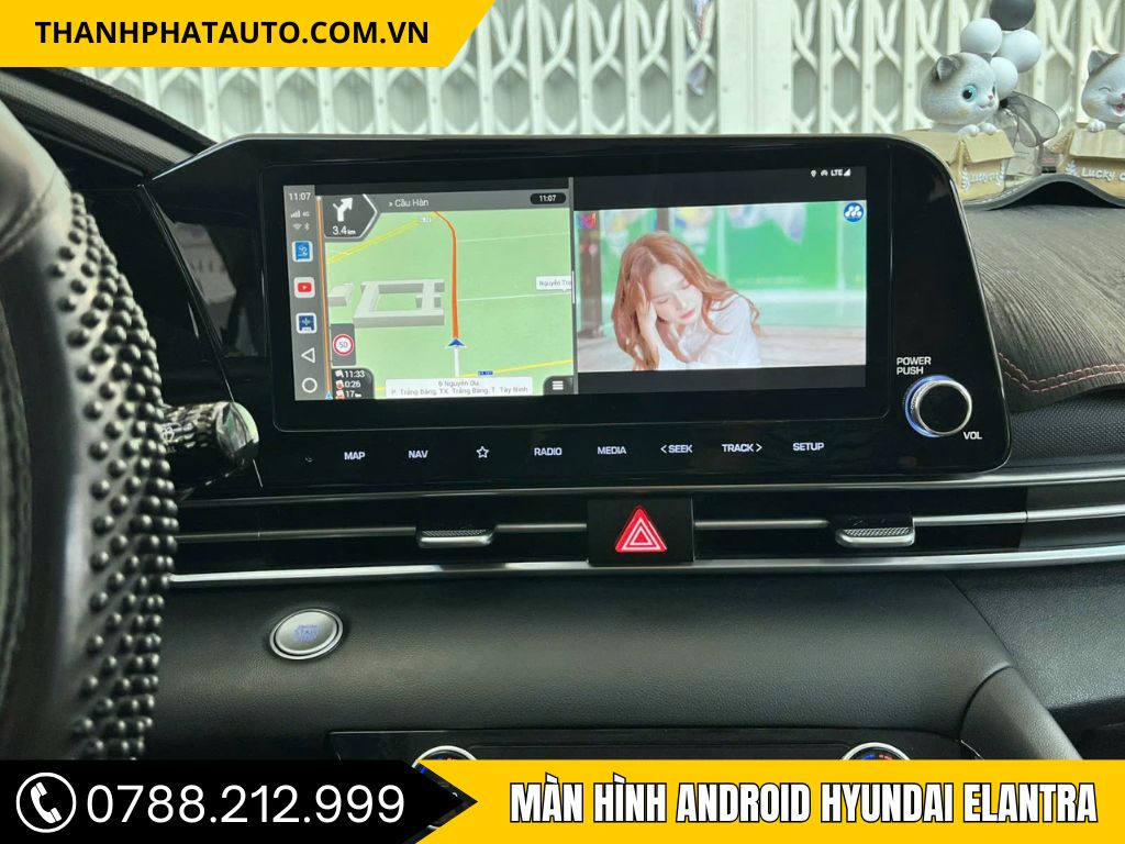 Màn hình Android Hyundai elantra