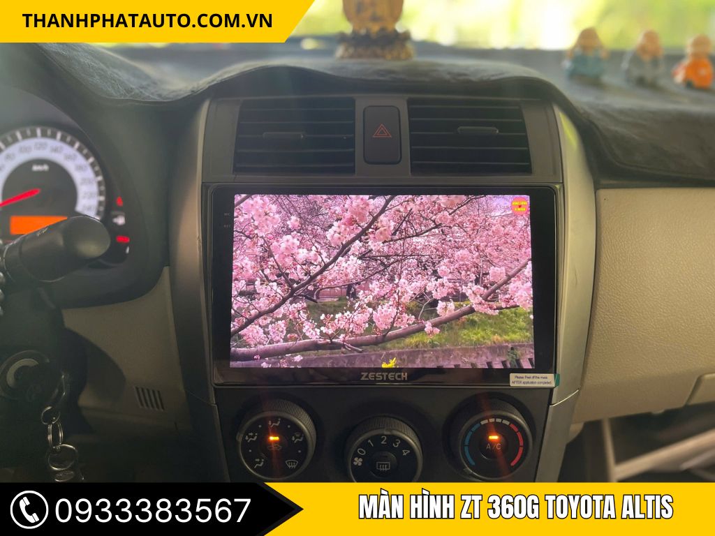 màn hình Zt 360g xe altis