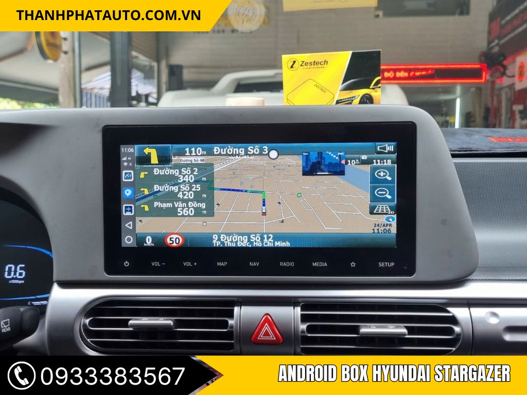 Android Box Xe Hyundai Stargazer