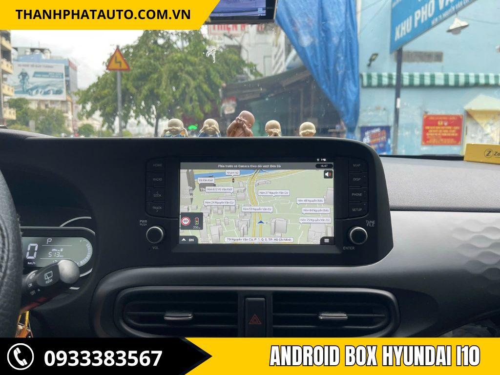Android Box Xe Hyundai i10 - Nâng Cấp Công Nghệ