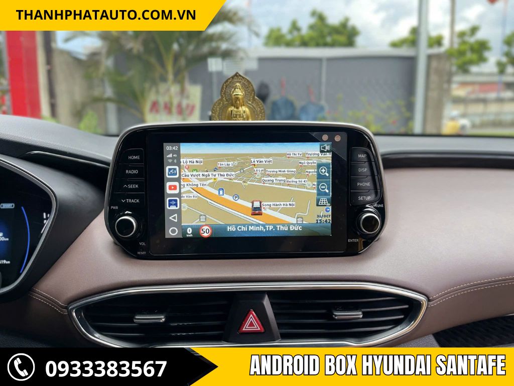 Android Box Xe Hyundai Santafe - Hiện Đại, Thông Minh