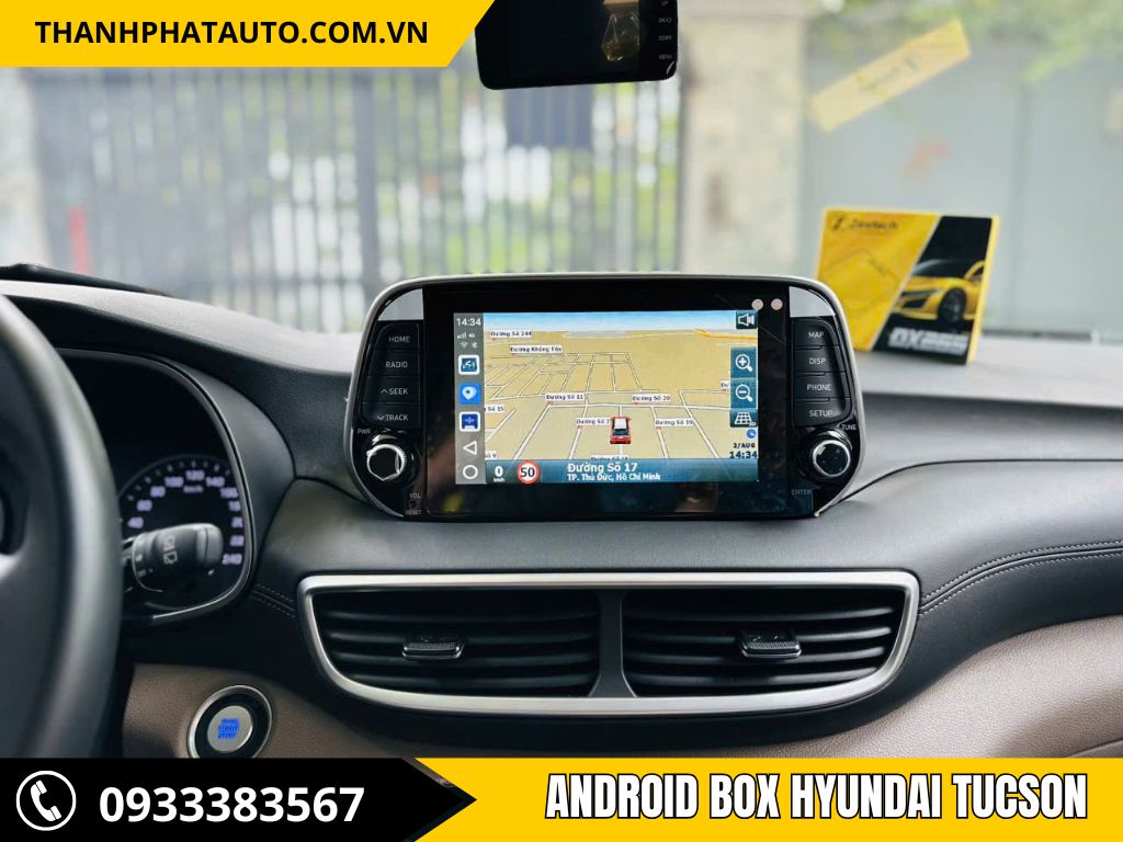 Android Box Xe Hyundai Tucson - Nâng Cấp Trải Nghiệm