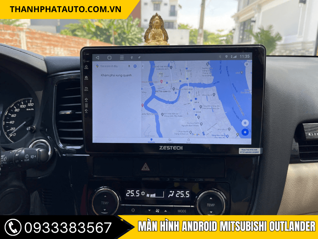 Màn Hình Android Mitsubishi Outlander
