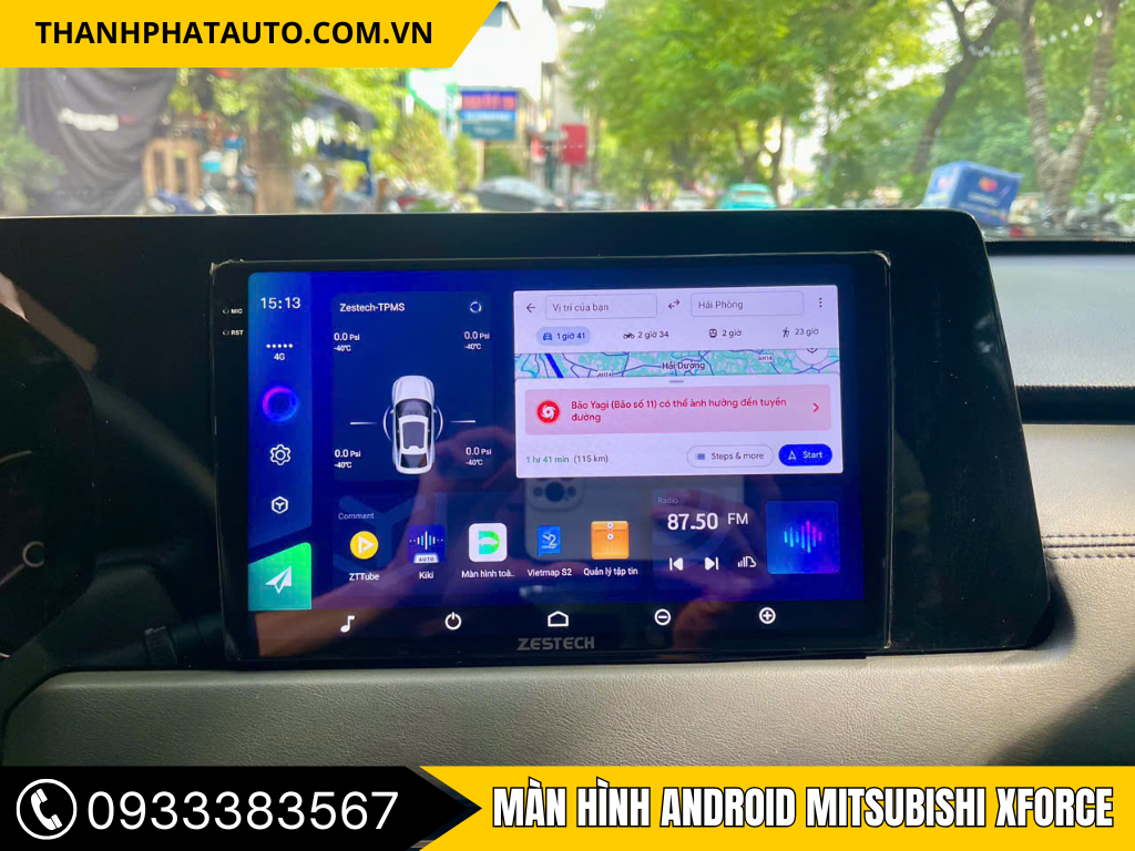 Màn Hình Android Mitsubishi Xforce
