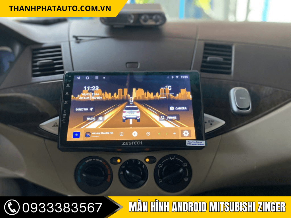 Màn Hình Android Mitsubishi Zinger