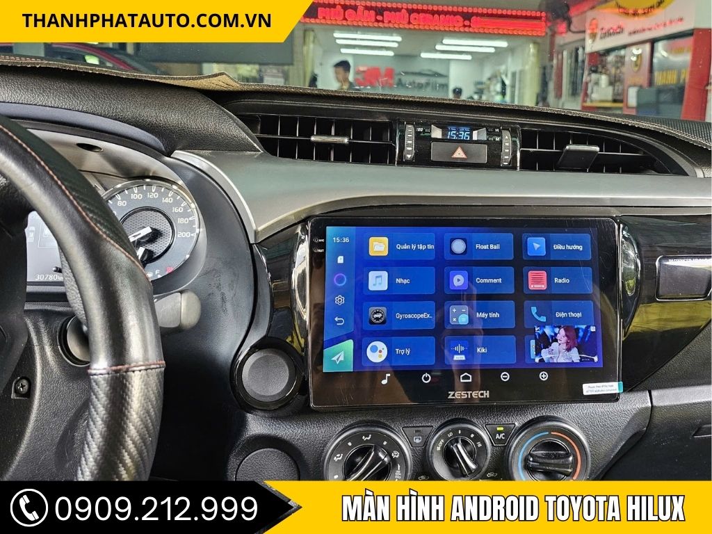 Màn Hình Android Toyota Wigo
