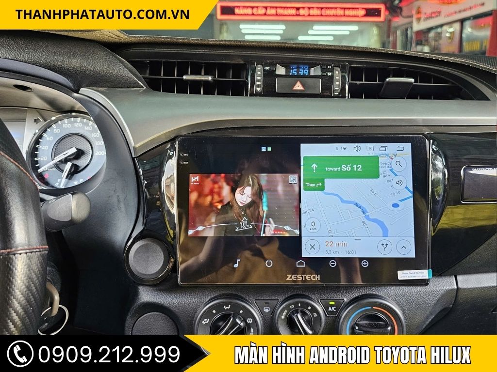 Màn Hình Android Toyota Hilux