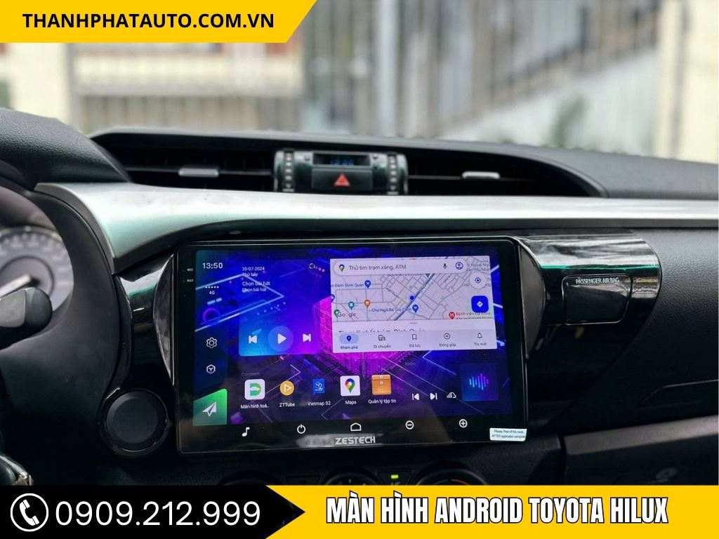 Màn Hình Android Toyota Hilux