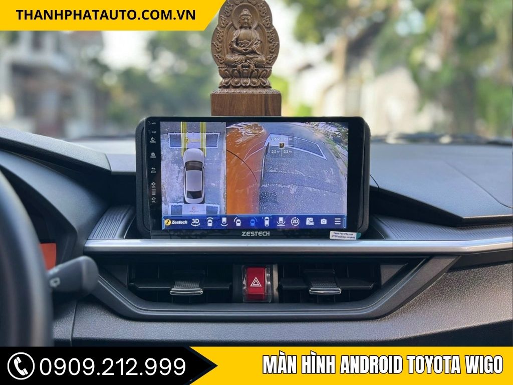 màn hình android toyota wigo 