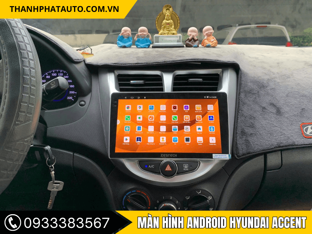 Màn Hình Android Xe Hyundai Accent – Hiện Đại, Đa Năng