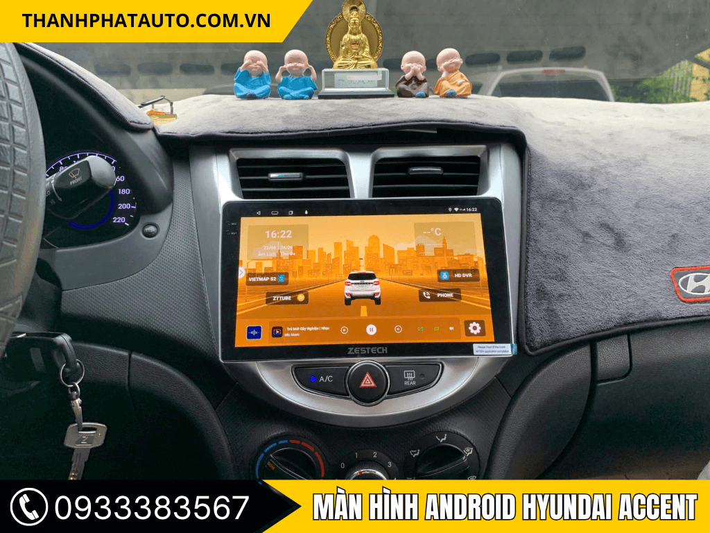 Màn Hình Android Xe Hyundai Accent – Hiện Đại, Đa Năng