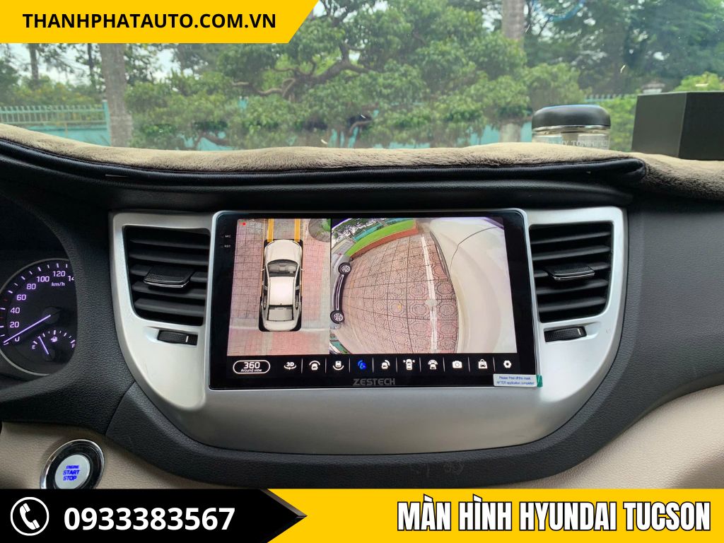 Màn Hình Android Xe Hyundai Tucson – Mượt, Giữ Zin