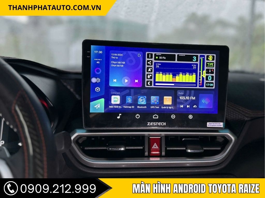 Màn Hình Android Toyota Raize