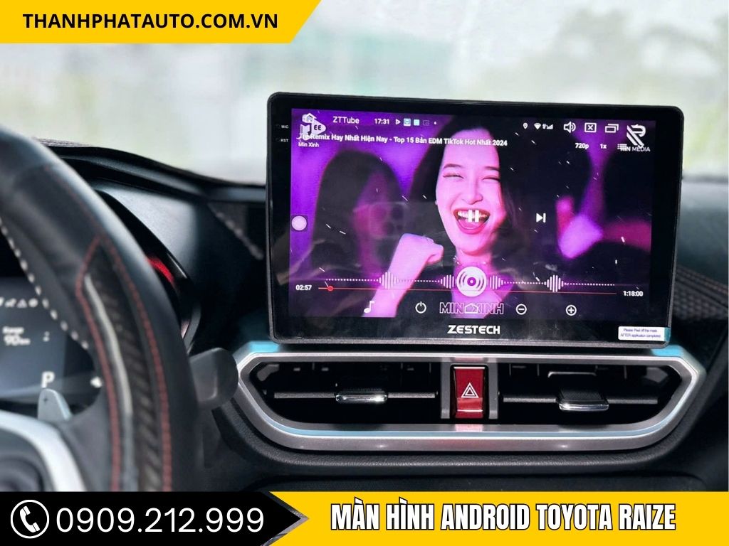 Màn Hình Android Toyota Raize