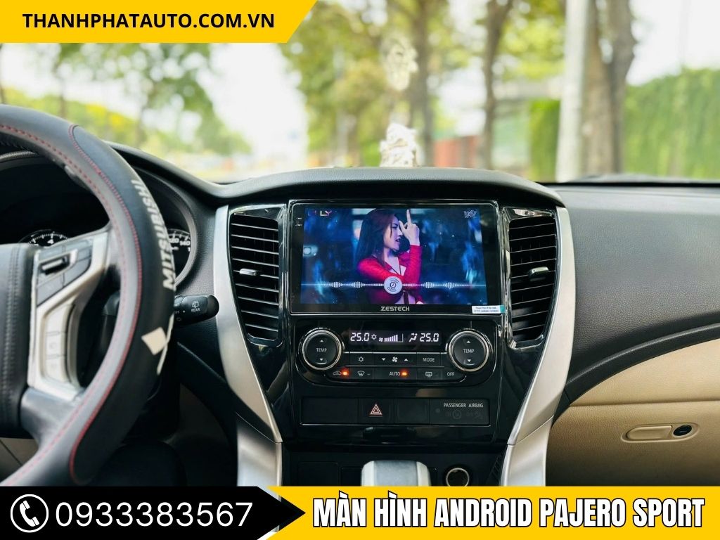 Màn Hình Android Mitsubishi Pajero Sport