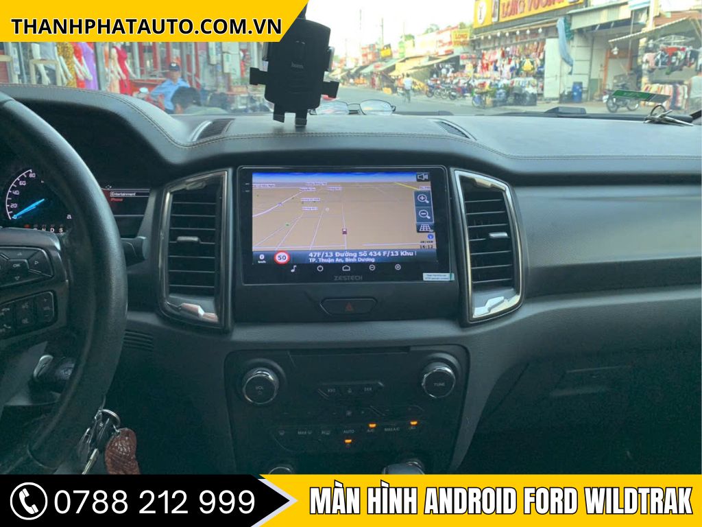 Màn Hình Android Ford Wildtrak