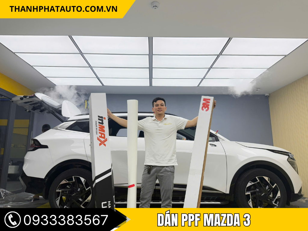 Dán PPF Mazda 3 2025