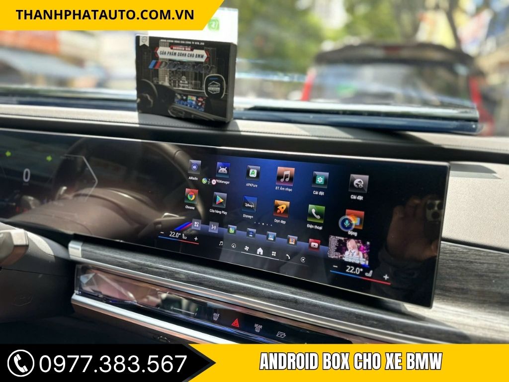 Android Box xe BMW