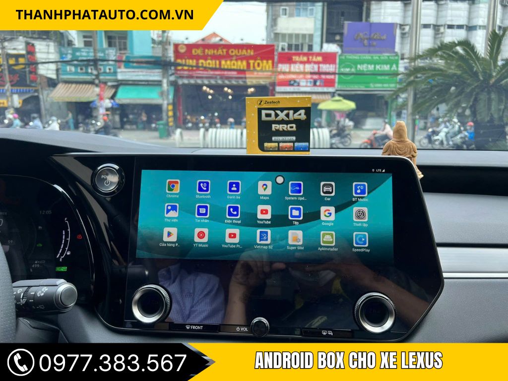 Android Box Cho Xe Lexus