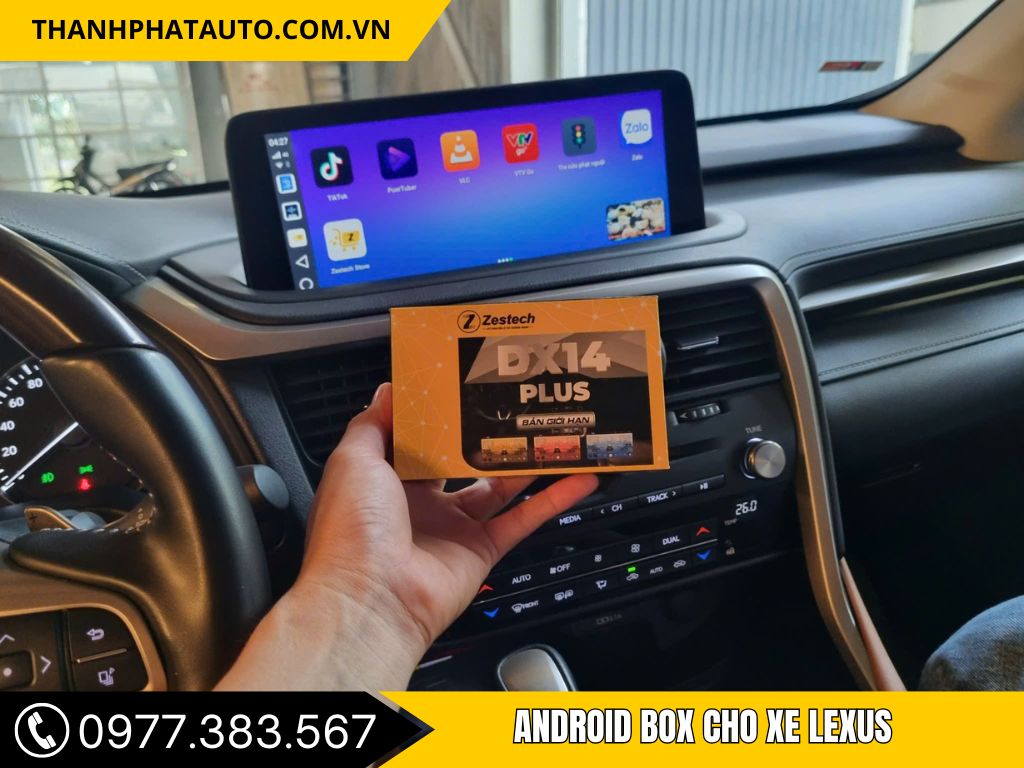 Android Box Cho Xe Lexus