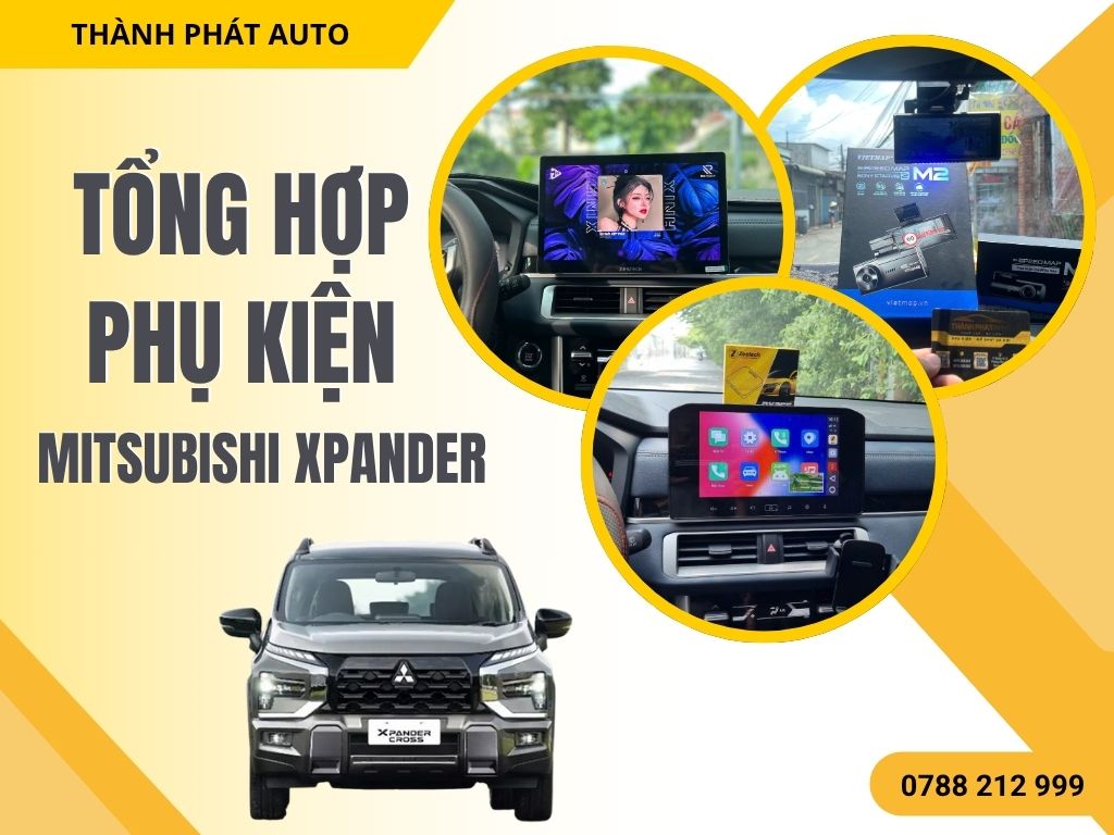 Phụ kiện dành cho Mitsubishi Xpander 2026 tại Thành Phát Auto