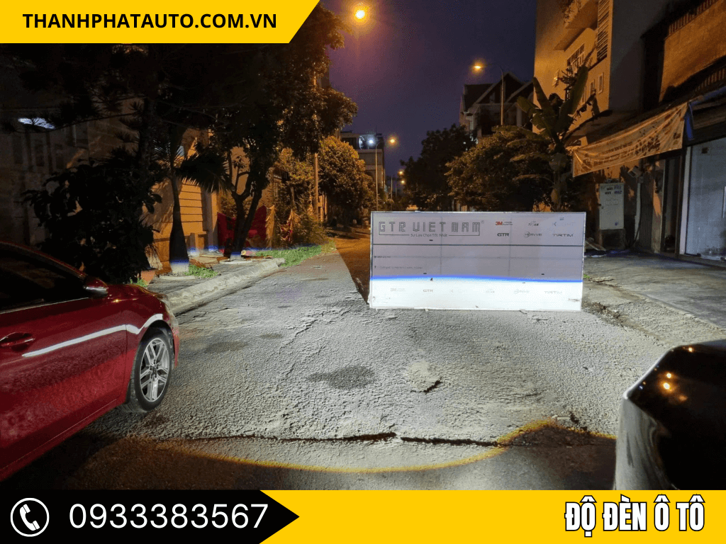 Độ Đèn Ô Tô Tại Hóc Môn 