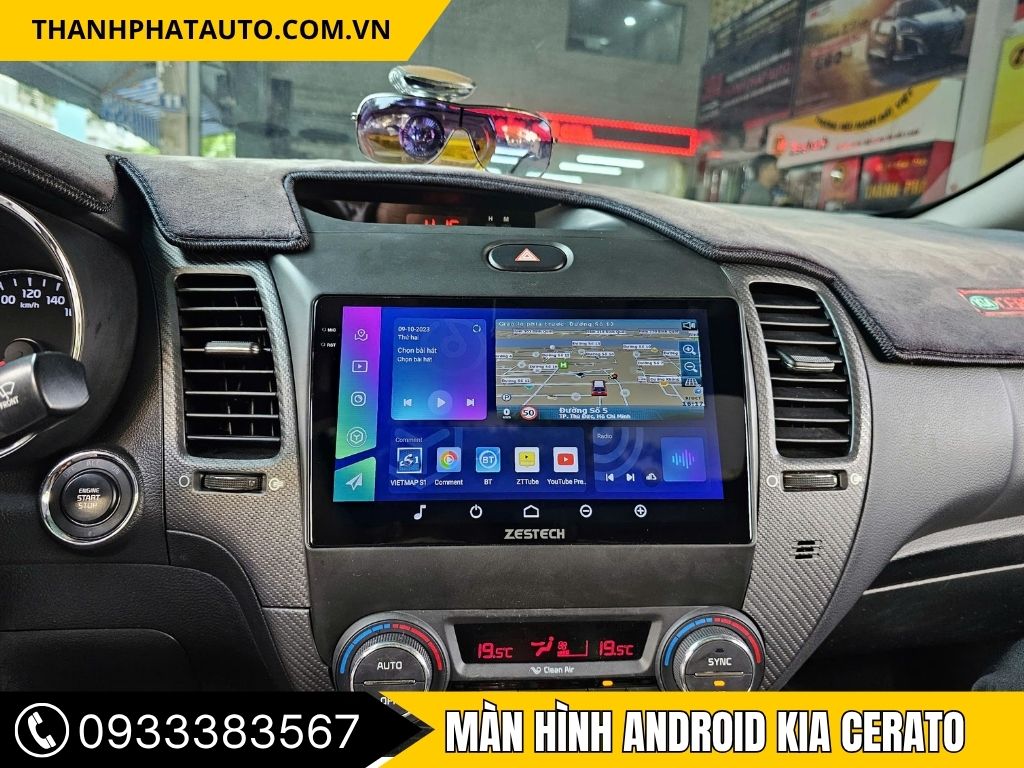 Màn Hình Android Kia Cerato