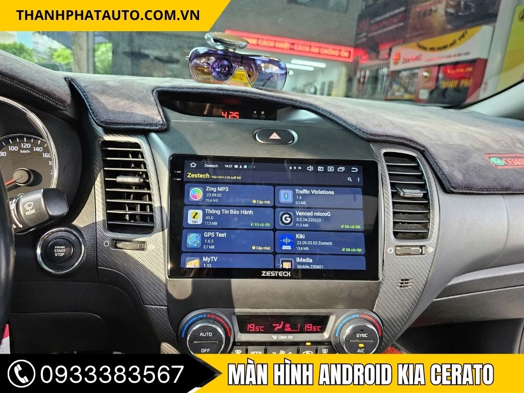 Màn Hình Android Kia Cerato