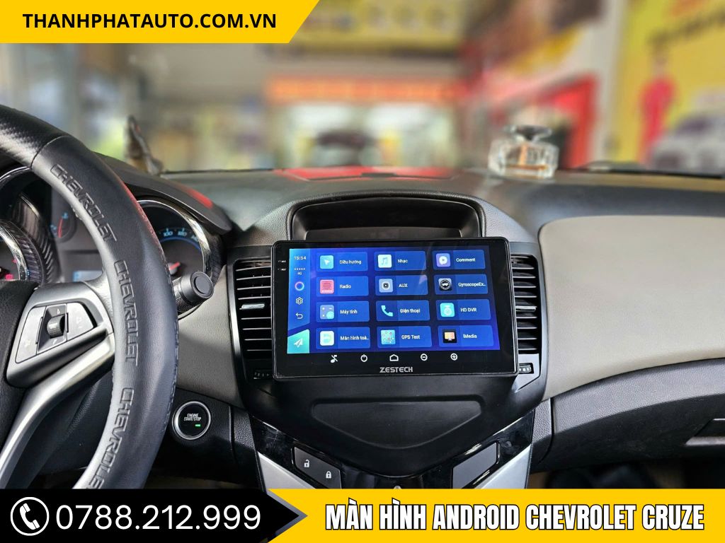 Màn Hình Android Chevrolet Cruze 