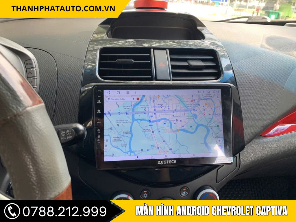 Màn Hình Android Chevrolet Spark 2010, 2011, 2012, 2013, 2014, 2015, 2016, 2017