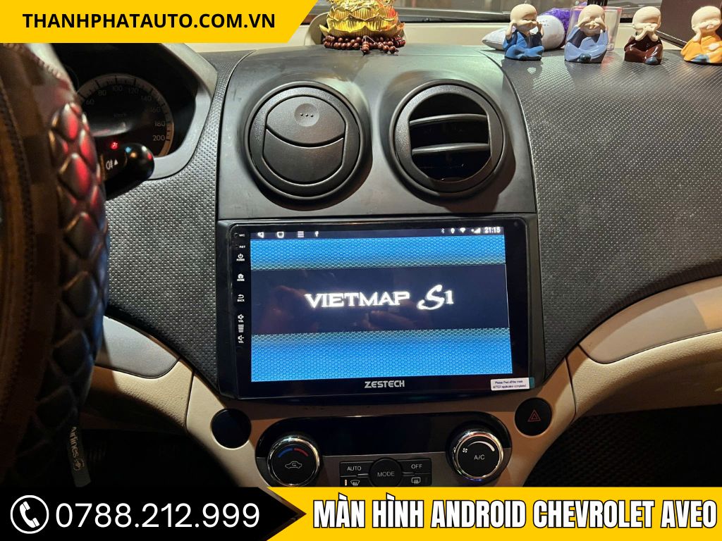 Hình Ảnh Màn Hình Android Cho Xe Chevrolet Aveo